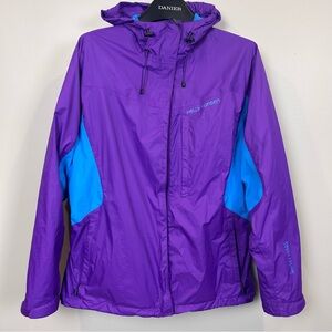 Helly Hanson Women’s Jacket XXL Helly Tech Performance Windbreaker Purple Blue‎